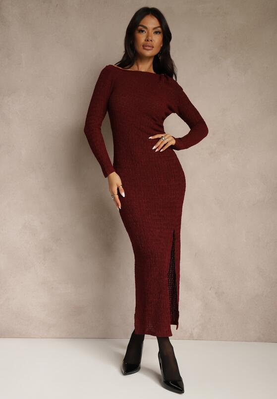 Бордова Сукня 2