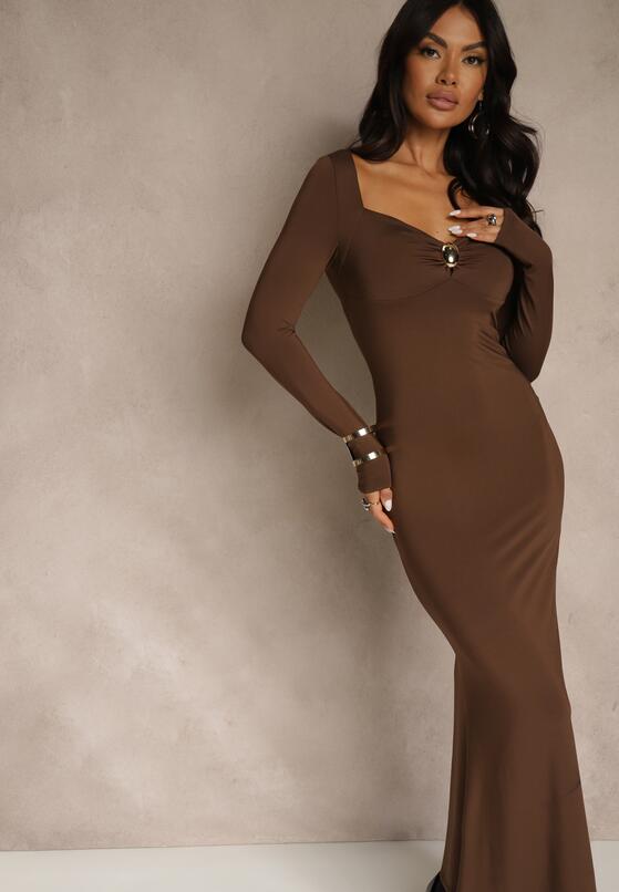 Коричнева Сукня 4