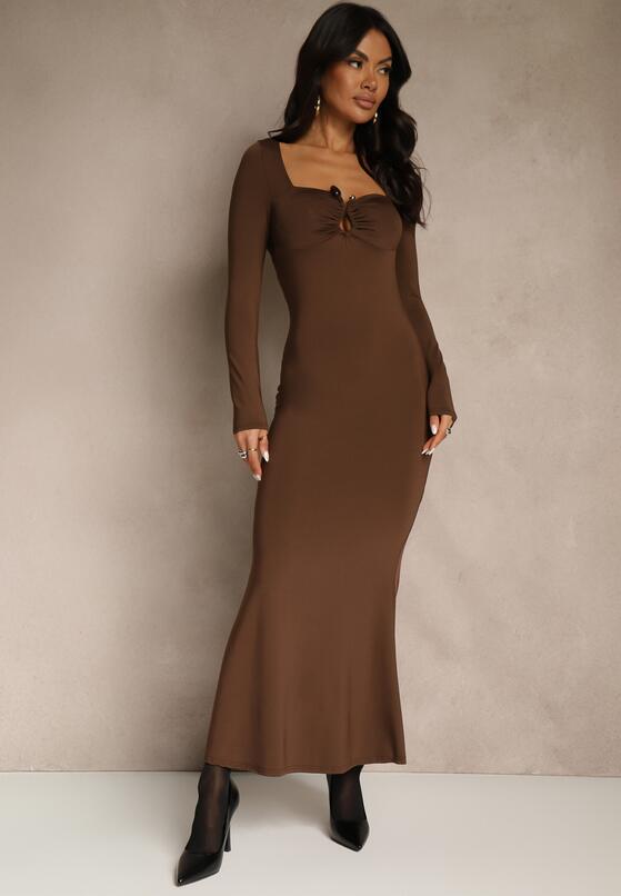 Коричнева Сукня 1