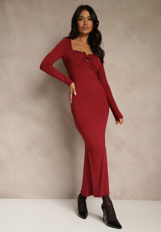 Бордова Сукня 2