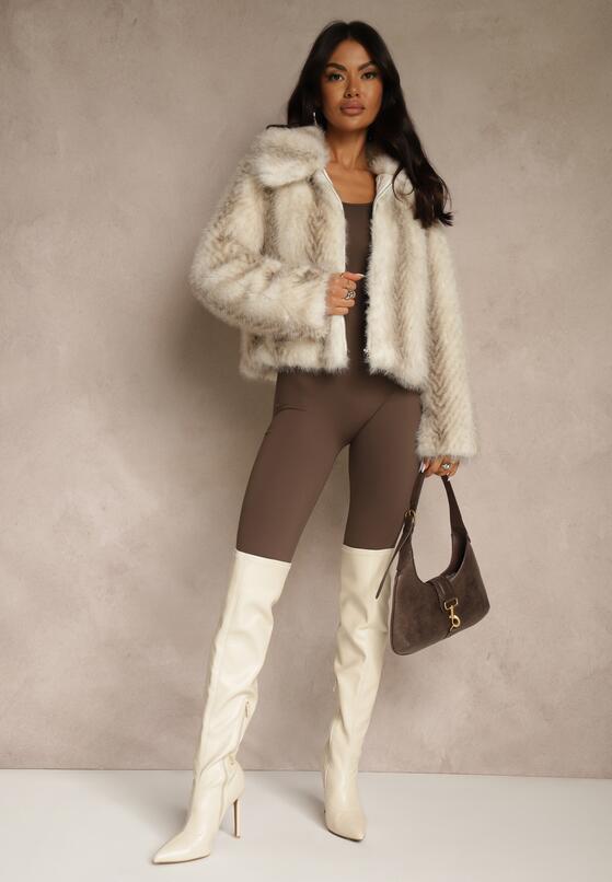 Cвітло-Бежева Куртка 2