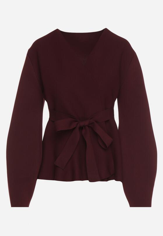 Бордовий Кардиган 6