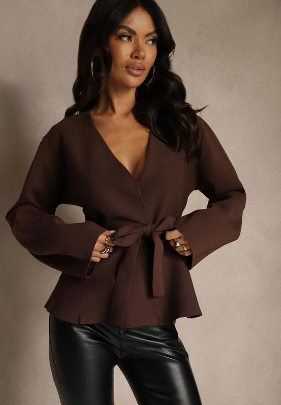 Коричневий Кардиган 1