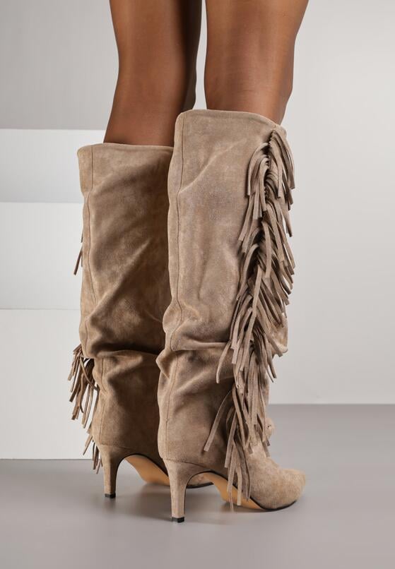Темно-Бежеві Чоботи 3