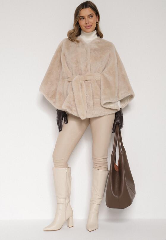 Бежеве Пончо 2