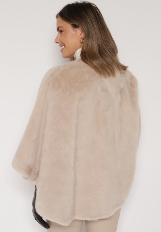 Бежеве Пончо 3