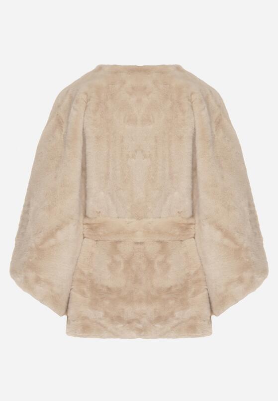 Бежеве Пончо 7