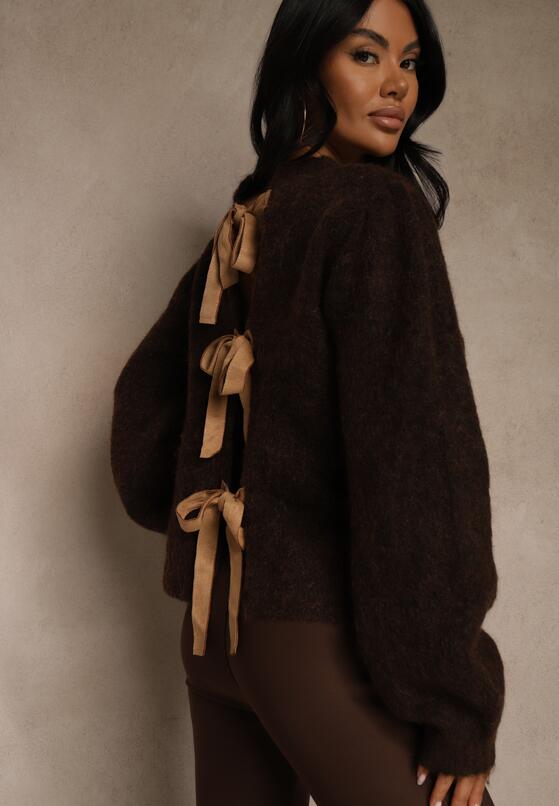 Коричневий Кардиган 1