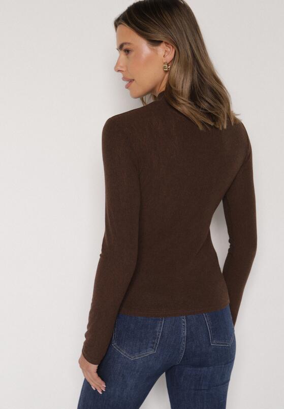 Коричневий Лонгслів 3