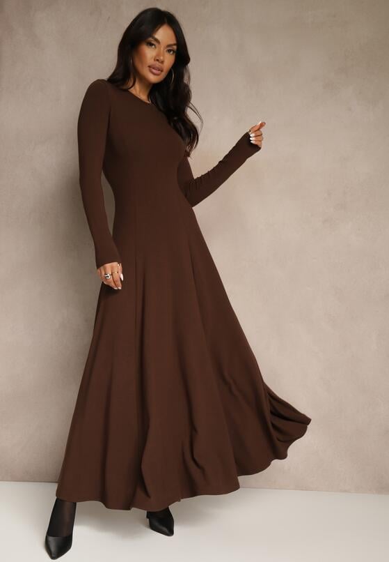 Коричнева Сукня 1