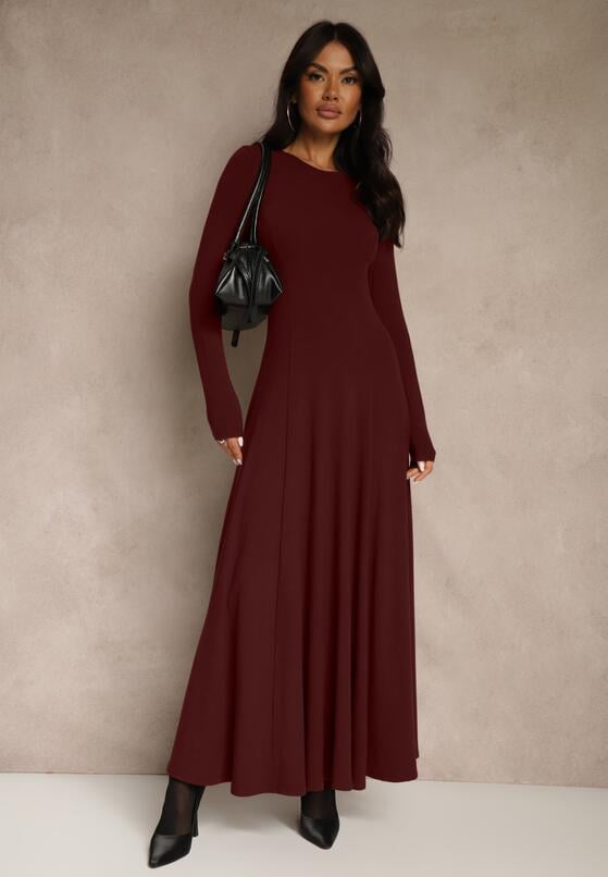 Бордова Сукня 2