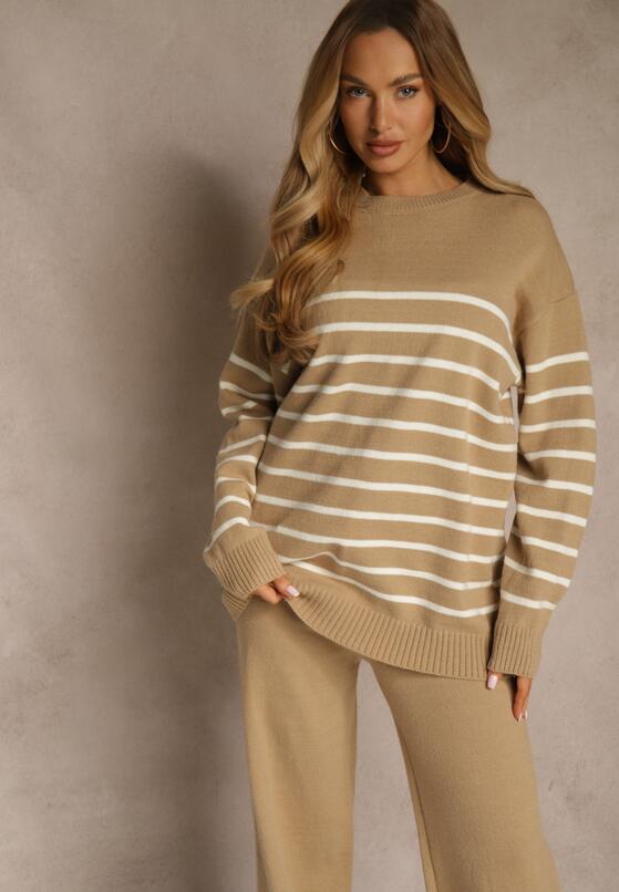 Бежевий Повсякденний Комплект 5