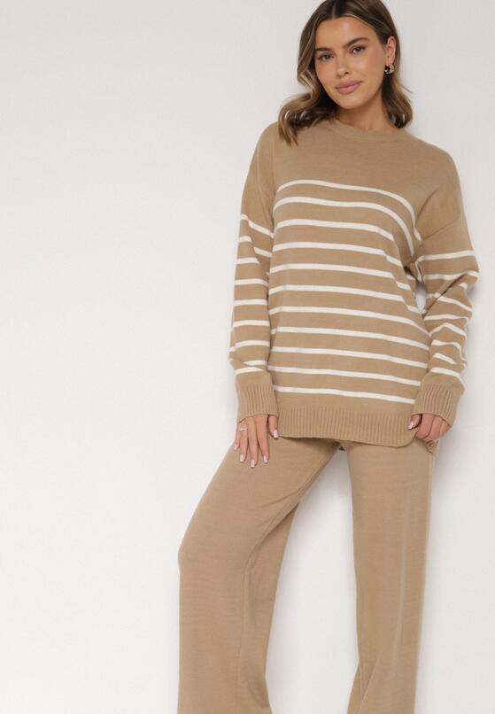 Бежевий Повсякденний Комплект 5