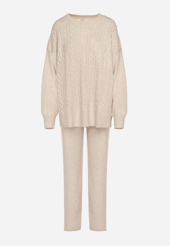 Cвітло-Бежевий Повсякденний Комплект 6