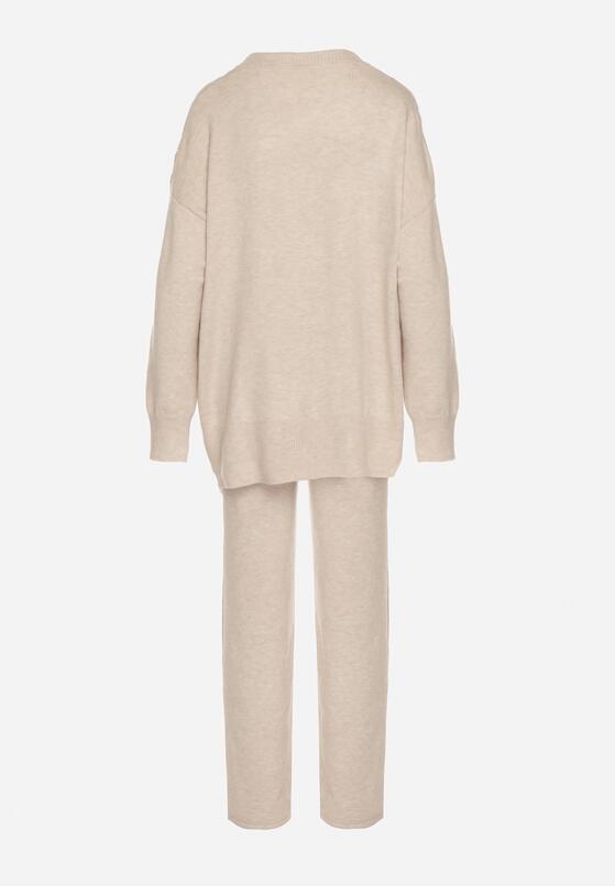 Cвітло-Бежевий Повсякденний Комплект 7