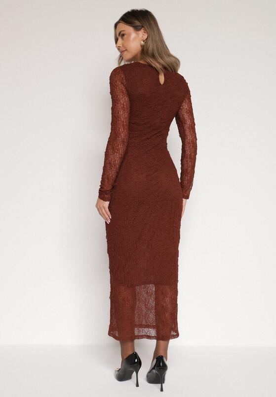 Коричнева Сукня 3