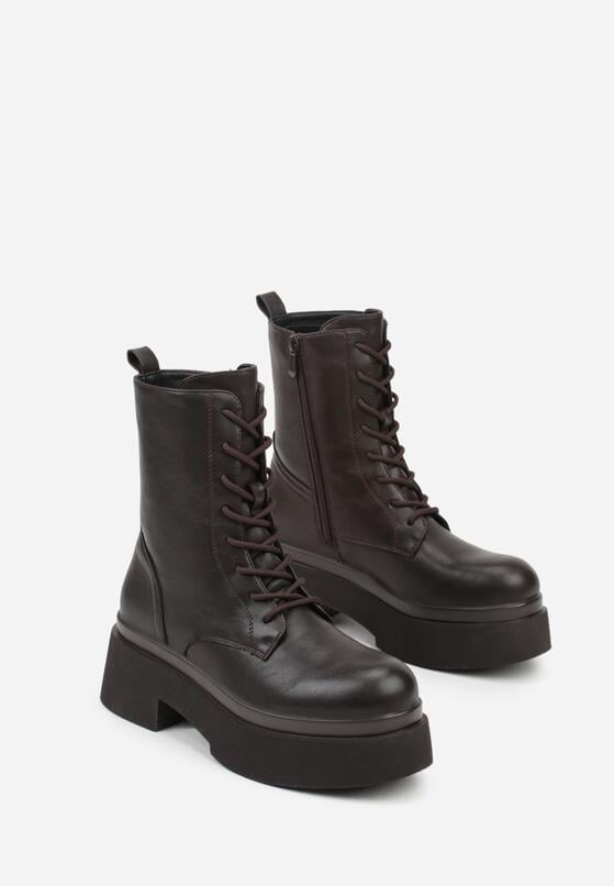 Коричневі Черевики 5