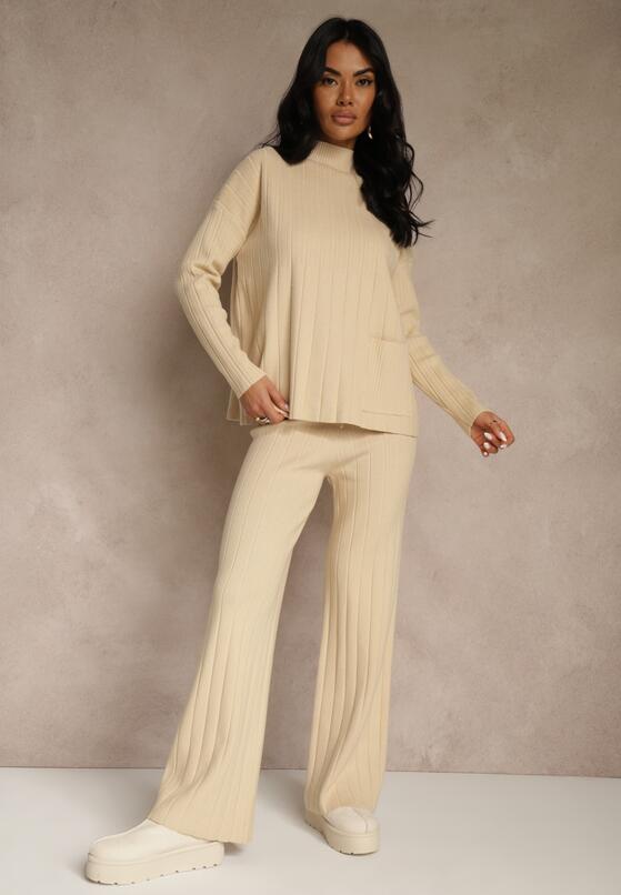 Бежевий Повсякденний Комплект 4