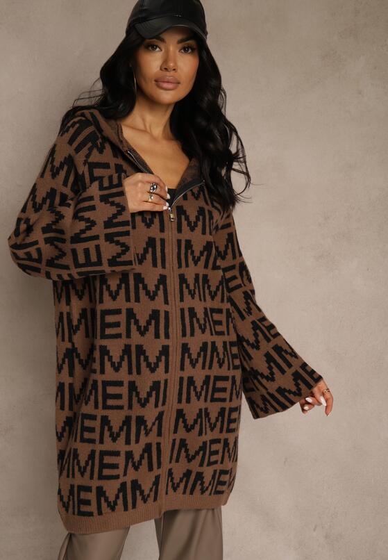 Коричневий Кардиган 4