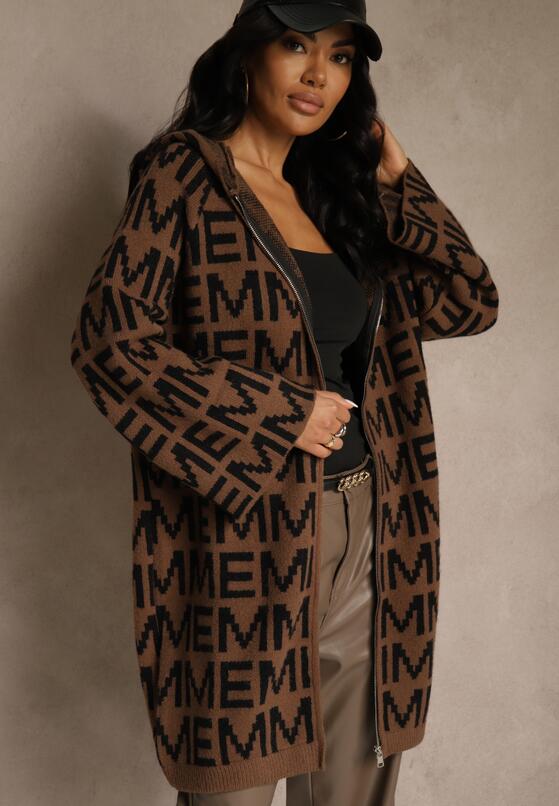 Коричневий Кардиган 2