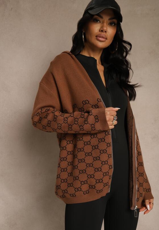 Коричневий Кардиган 4