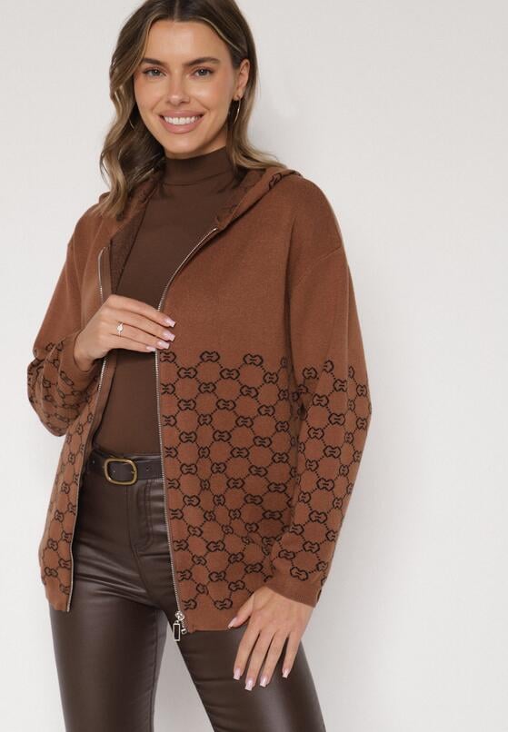 Коричневий Кардиган 2