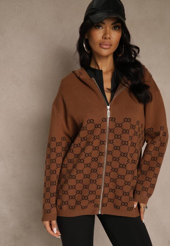 Коричневий Кардиган 1