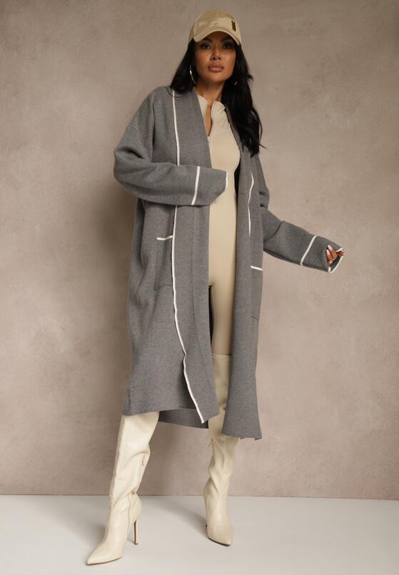 Сірий Кардиган 4