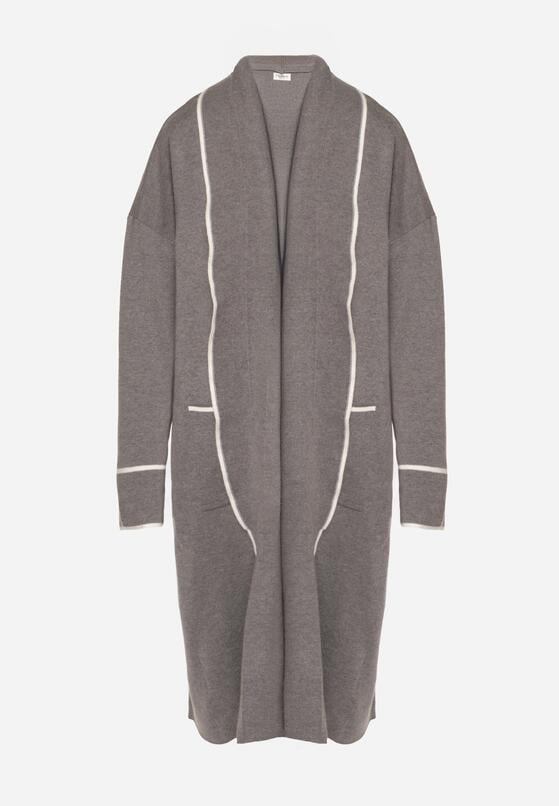 Сірий Кардиган 6