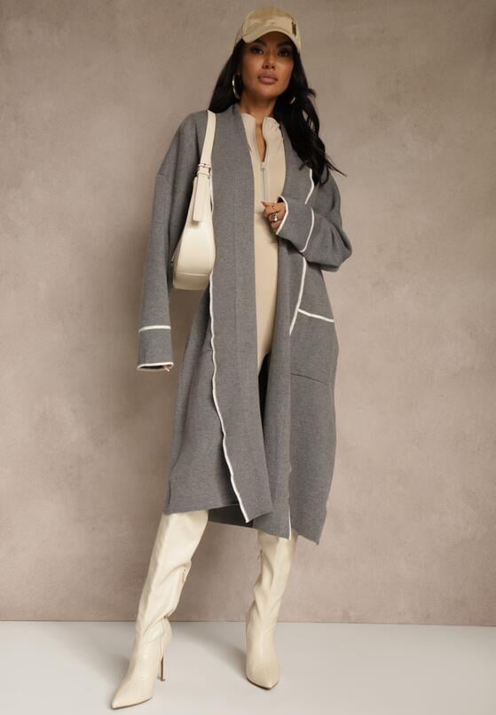 Сірий Кардиган 1