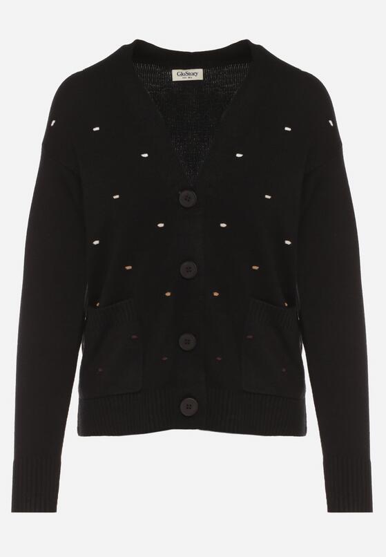 Чорний Кардиган 6