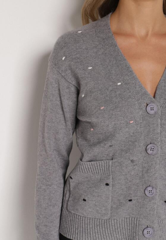 Сірий Кардиган 5