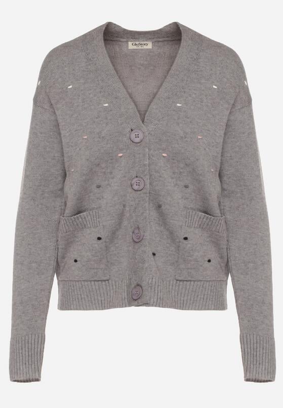 Сірий Кардиган 6