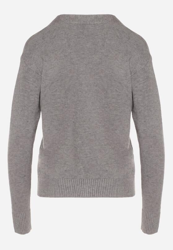 Сірий Кардиган 7