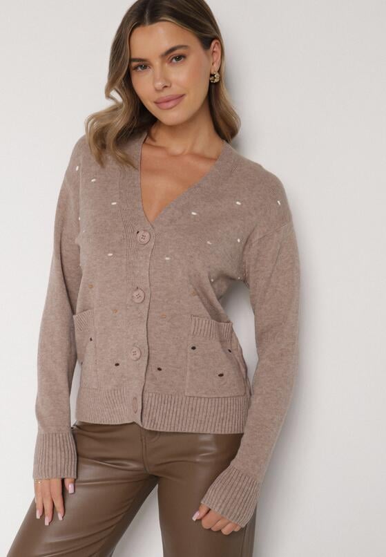 Бежевий Кардиган 1
