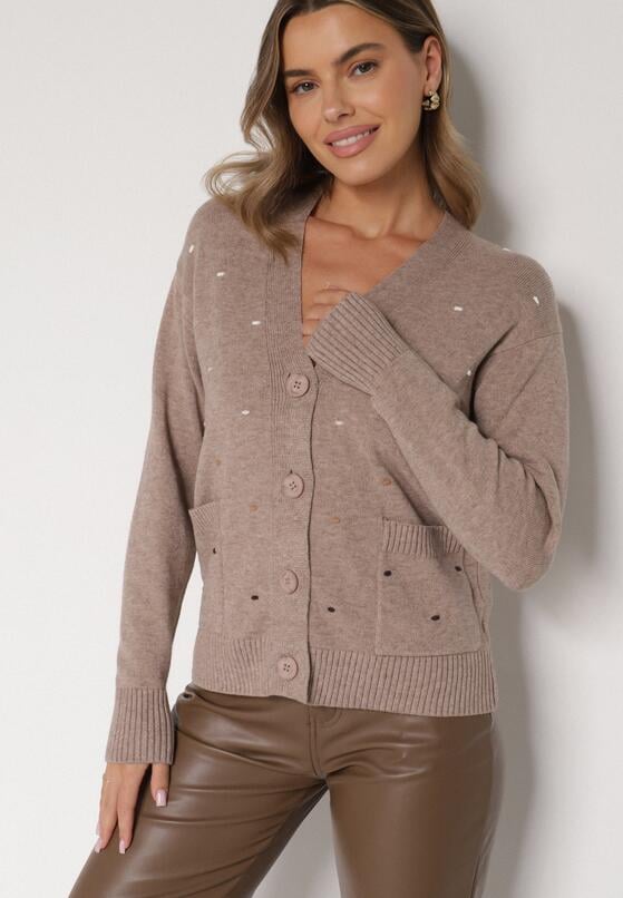 Бежевий Кардиган 2