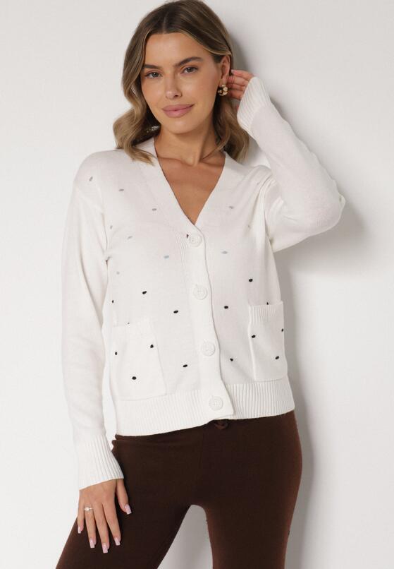 Білий Кардиган 2