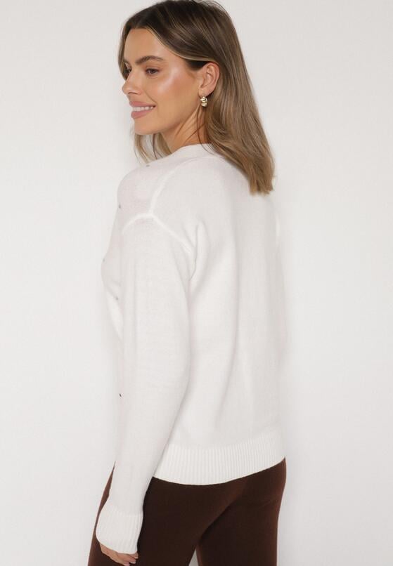 Білий Кардиган 3