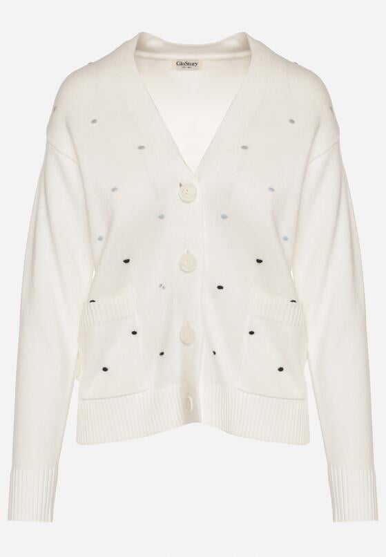 Білий Кардиган 6