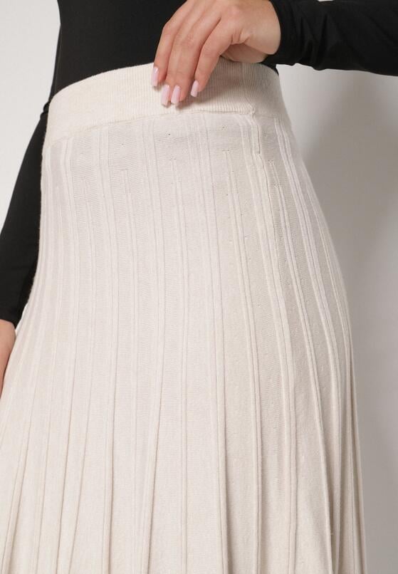 Бежева Спідниця 5