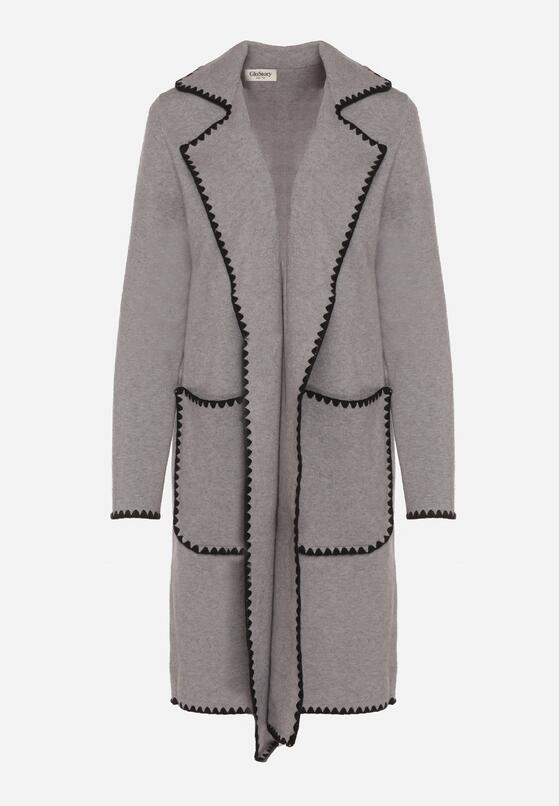 Сірий Кардиган 6