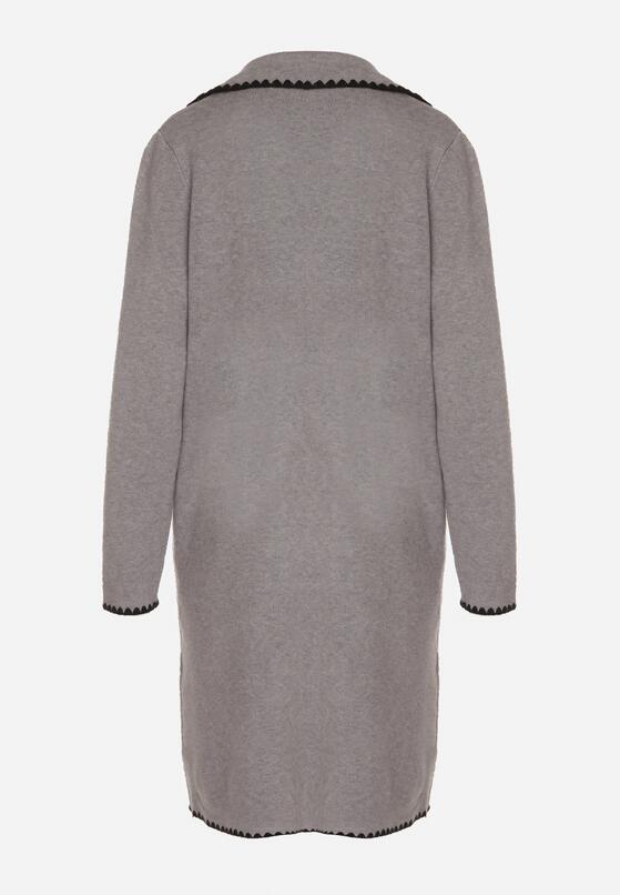 Сірий Кардиган 7