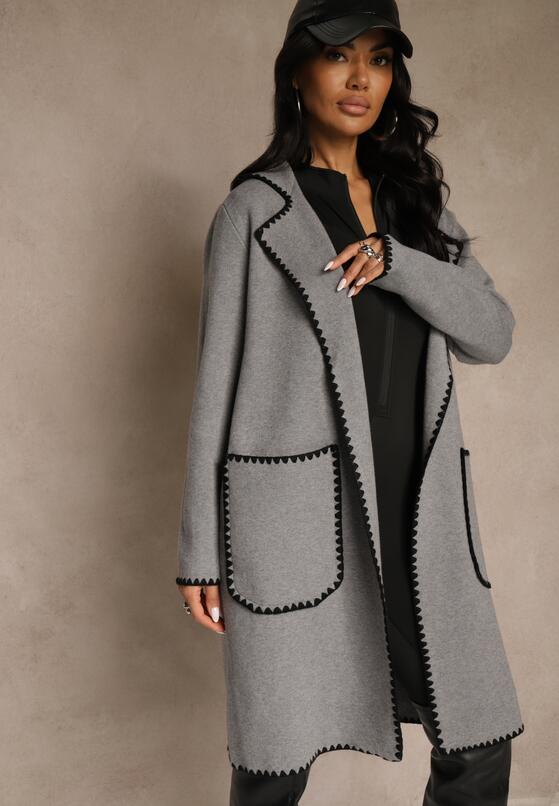 Сірий Кардиган 1