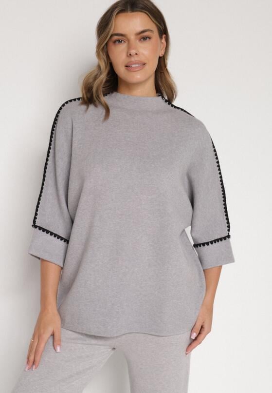 Сірий Светр 4