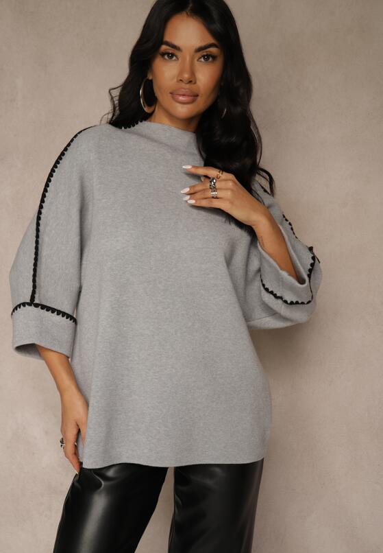 Сірий Светр 1