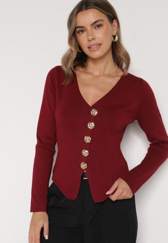 Бордовий Светр 2