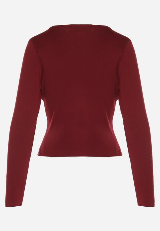 Бордовий Светр 7