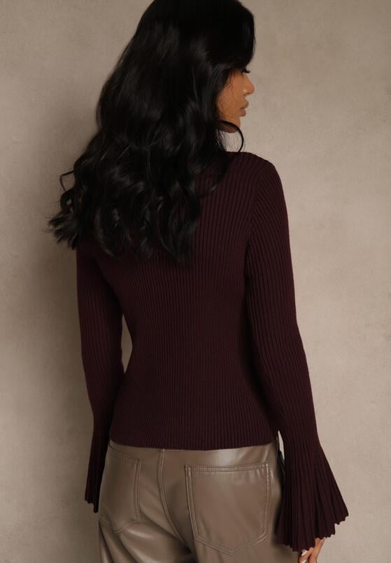 Бордовий Кардиган 3