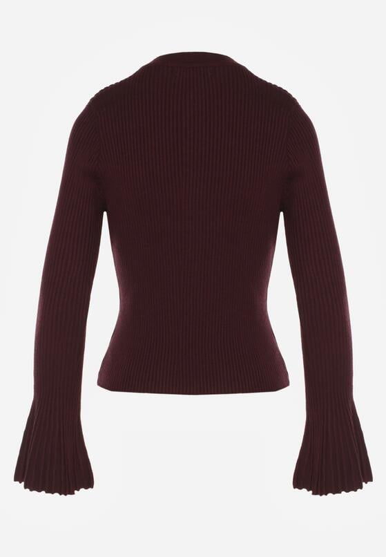 Бордовий Кардиган 7
