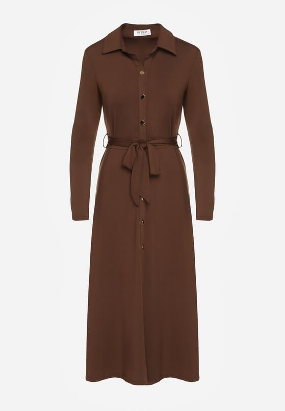 Коричнева Сукня 6